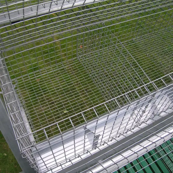 Compartimento de engorde para conejos jóvenes