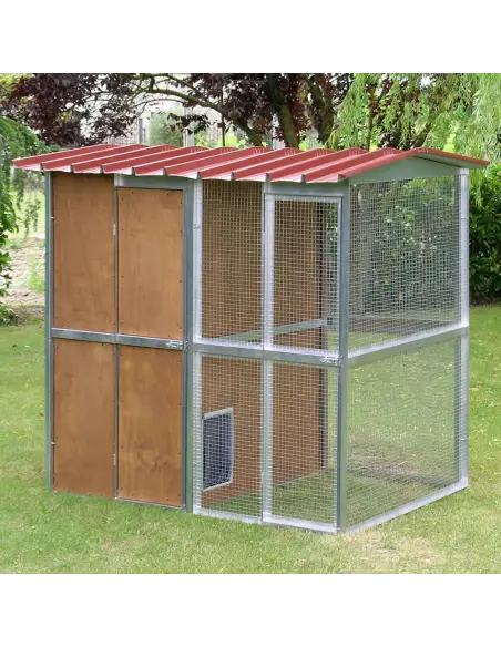 Caseta de madera para gatos, refugio seguro y cómodo