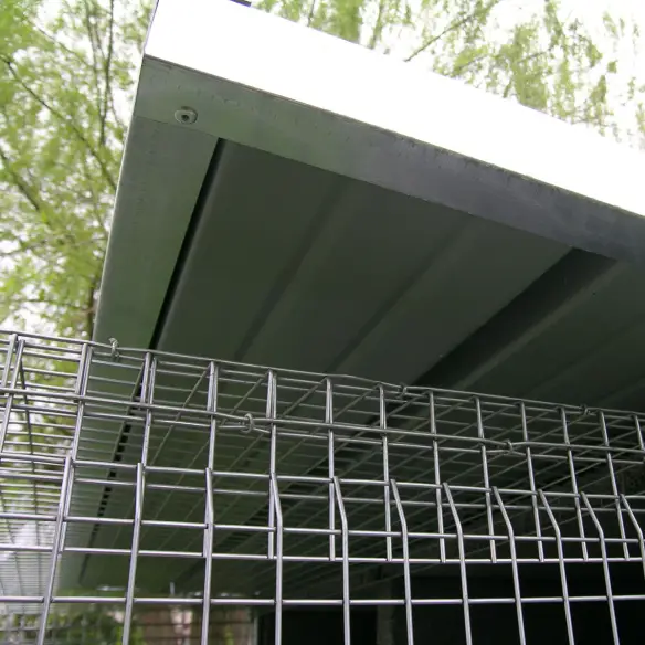 Techo de la jaula para palomas 6 parejas