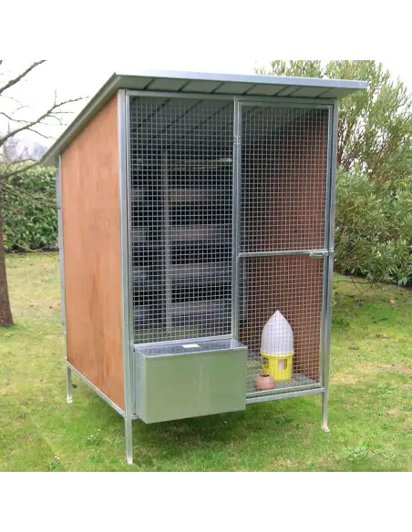Jaula para palomas aviario profesional para 8 parejas