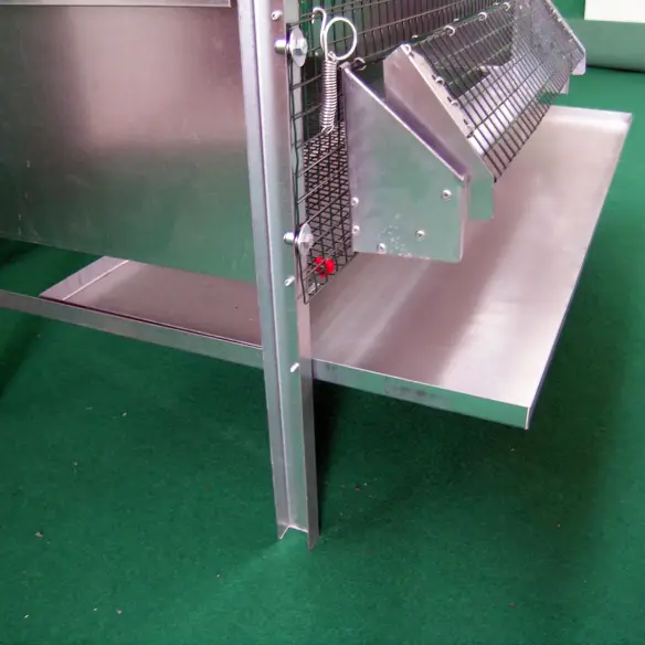 Bandeja de recogida de deyecciones para jaula de codornices