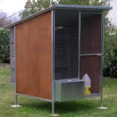 Jaula para palomas aviario profesional para 8 parejas 2