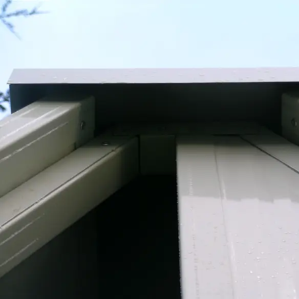 Parte superior del refugio de panel sándwich para cerdo oveja y cabra