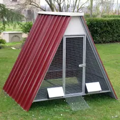 Gallinero elevado para 12 o 20 gallinas con accesorios