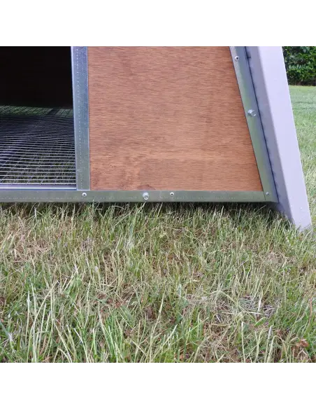 Gallinero exterior aislado para 8 gallinas con accesorios