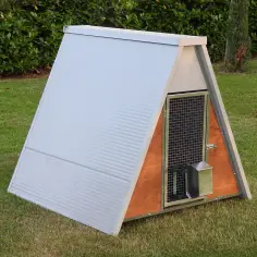 Gallinero exterior aislado para 8 gallinas con accesorios
