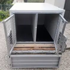 Transportín para perros para pick up y remolques de coches 2