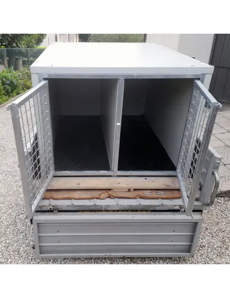 Transportín abierto para perros para pick up y remolques de coches