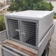 Transportín para perros para pick up y remolques de coches