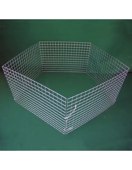 Corral para cachorros de malla galvanizada personalizable