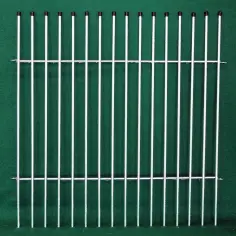 Panel individual de corral para cachorros de barrotes galvanizados
