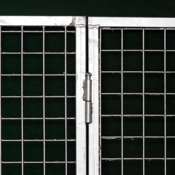 Perno de la puerta del corral perrera de malla de 1 metro