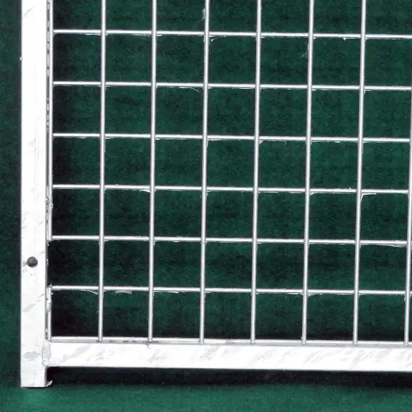 Patas elevadas del corral perrera de malla de 1 metro