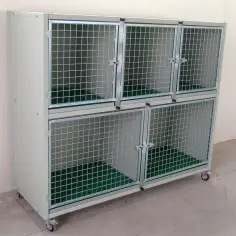 Jaula veterinaria para perros y gatos