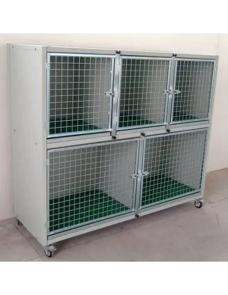 Jaula veterinaria para perros y gatos
