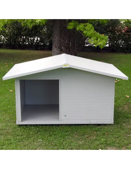Casa para perro grande modelo Veranda con plataforma aislada