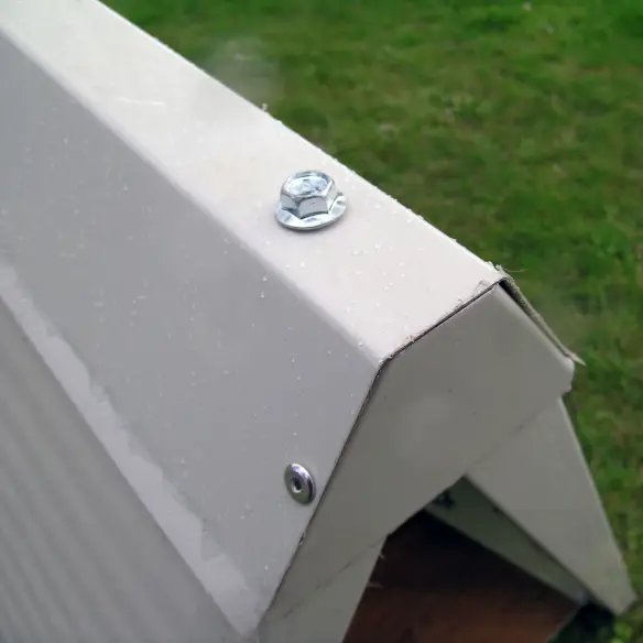 Techo de casa de perro modelo Pastor