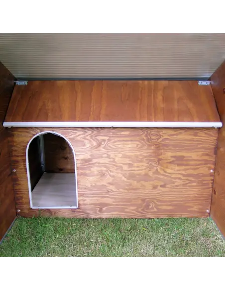 Casa interior en perrera box para perros modelo Labrador