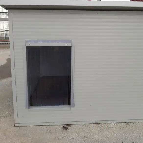 Cortina de tiras térmica de PVC para casa de perro