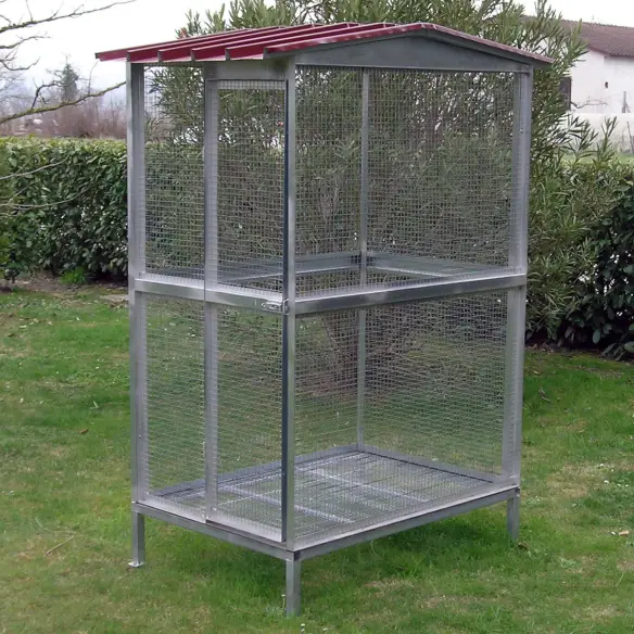 Plataforma montada en voladera modelo modular