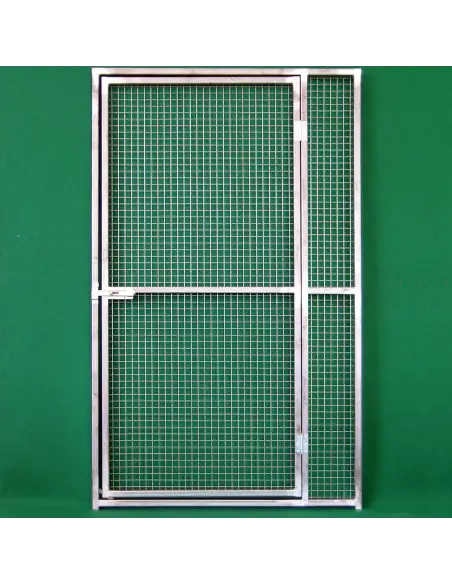 Puerta de panel para voladera de malla galvanizada 100x170h
