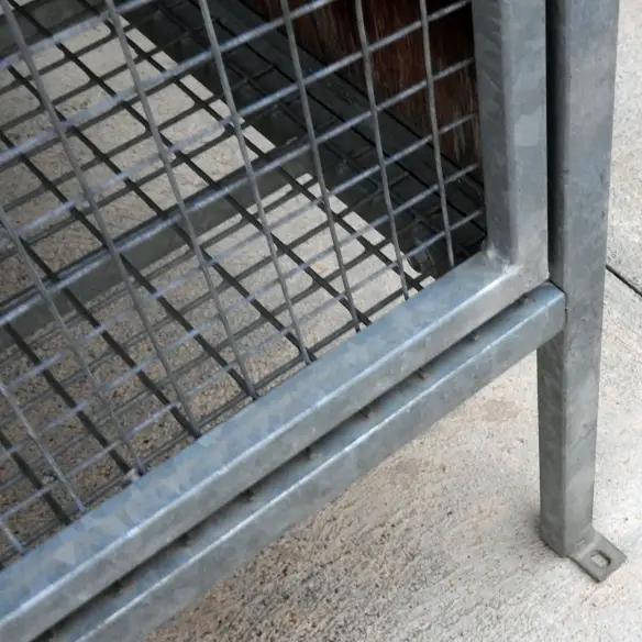 Patas elevadas en jaula para palomas aviario profesional