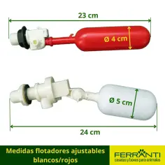 Boyas para bebederos de perros flotadores ajustables 2