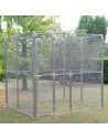 Paneles para Voladeras y Puertas de Malla Galvanizada, Personalizables