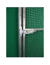 Paneles para Voladeras y Puertas de Malla Galvanizada, Personalizables