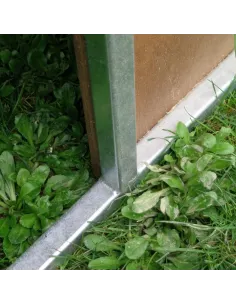 Refugio de chapa para ganado ovino, porcino, caprino