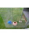 Jaula para Palomas 3 Parejas, con Nidos y Accesorios