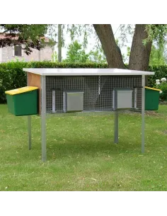 Conejera exterior 2 paridoras
