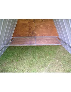 Gallinero de Suelo para Hasta 20 Gallinas, con Accesorios