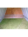Gallinero de Suelo para Hasta 20 Gallinas, con Accesorios