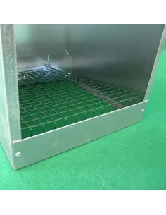 Ponedero para Gallinas con tobogán y bandeja para exterior