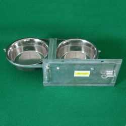 Zweifach-Futterwendeplatte für Hunde