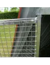 Gallinero de Suelo para Hasta 20 Gallinas, con Accesorios
