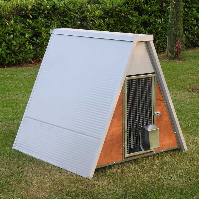 Gallinero mini elevado aislado