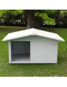 Casa para Perro Grande mod. Veranda con plataforma aislada