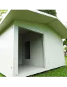 Casa para Perro Grande mod. Veranda con plataforma aislada