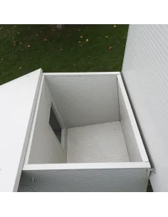 Casa para Perro Grande mod. Veranda con plataforma aislada