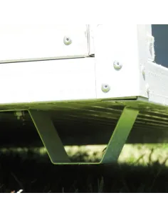 Casa para Perro Grande mod. Veranda con plataforma aislada