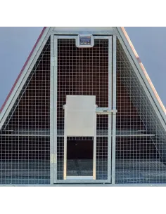 abrepuertas automatico y sensor crepuscular para gallinero