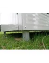 Plataforma Elevada para Casetas Perros de madera y acero