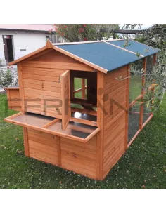 Gallinero de Madera para 10 Gallinas