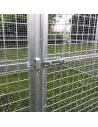Corral para perros y otros animales a Medida con tejado opcional