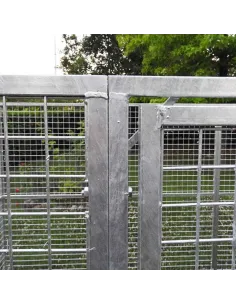 Corral para perros y otros animales a Medida con tejado opcional