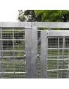 Corral para perros y otros animales a Medida con tejado opcional