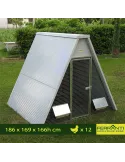 Gallinero Exterior aislado mod. de Suelo