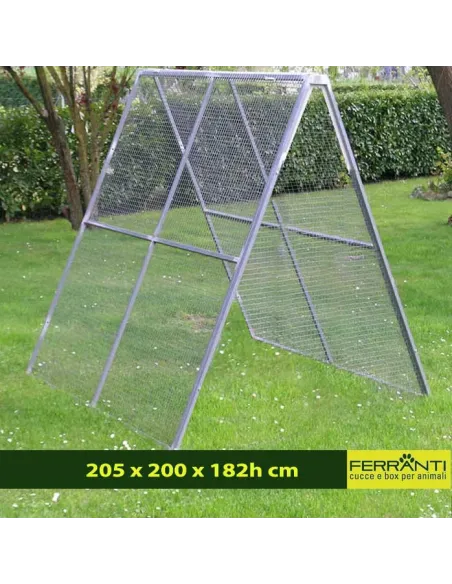 Corral para Gallinas, Recinto de Malla Galvanizada | Ferranti